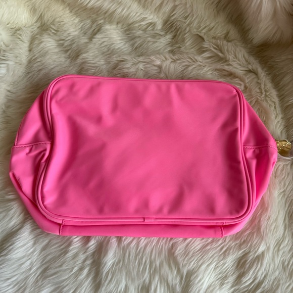 Stoney Clover Lane Clear Front Large Pouch in Bubblegum - Picture 3 of 11